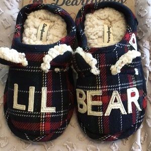 Dwarfisms Sherpa lined slippers